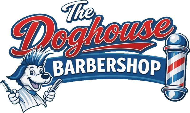 The Doghouse Barbershop logo
