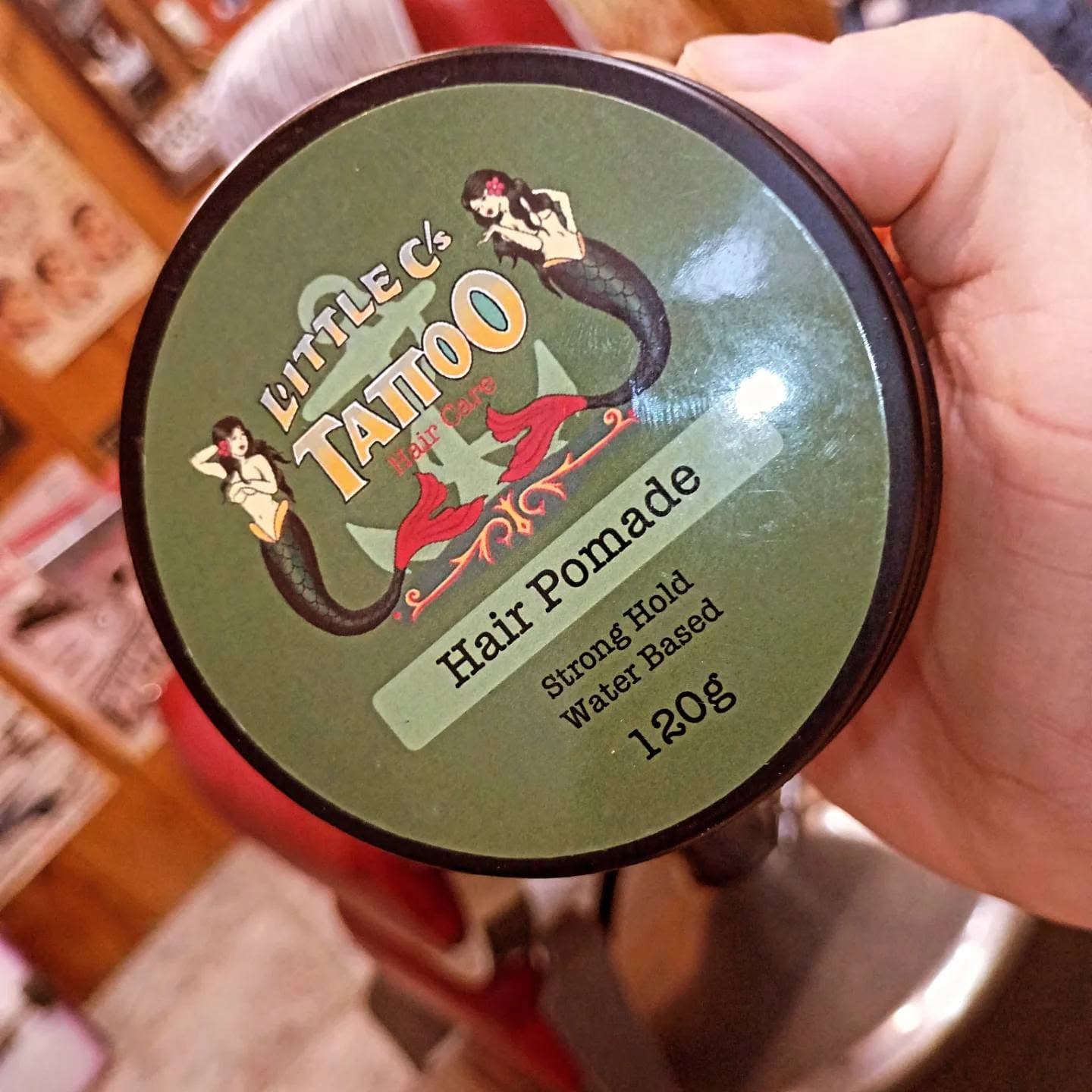 Wittlock Tattoo Hair Pomade tin with snake branding